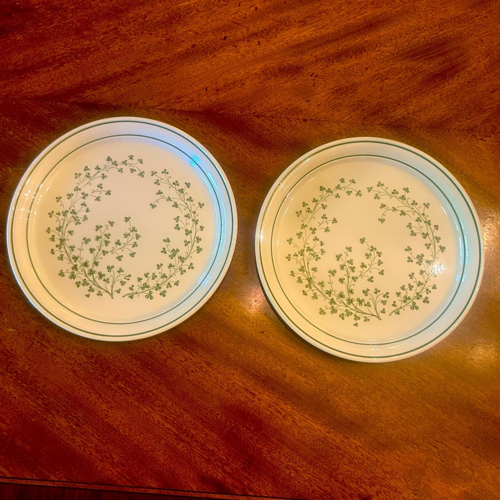 Arklow Honey Stone Made in Ireland Limerick No. 8147 Oven2Table Dinner Plates ☘️